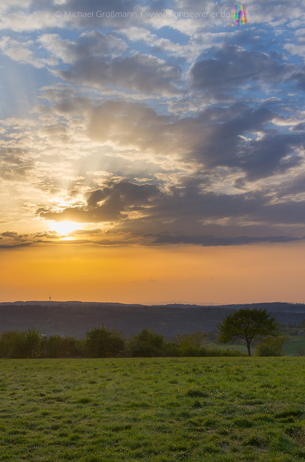 Krepuskularstrahlen | 16.04.2020