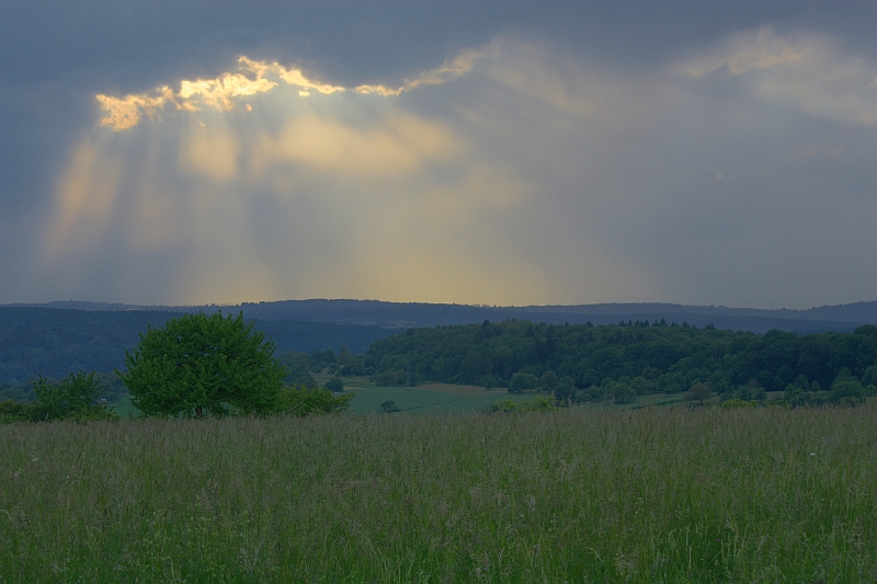 Crepuscularstrahlen 25.05.2010