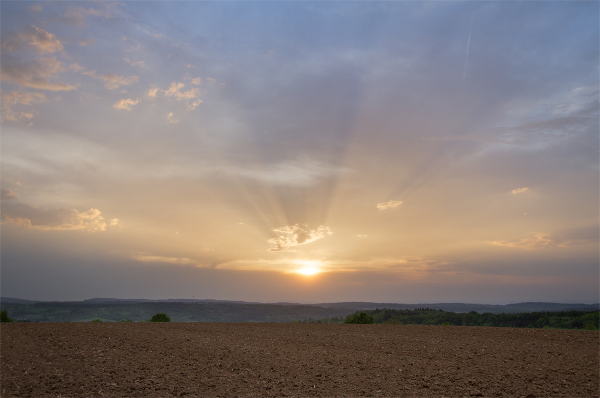 Krepuskularstrahlen | 29.04.2018