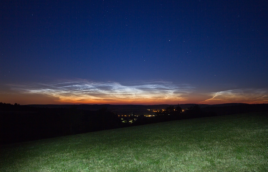 Leuchtende Nachtwolken 04.07.2014