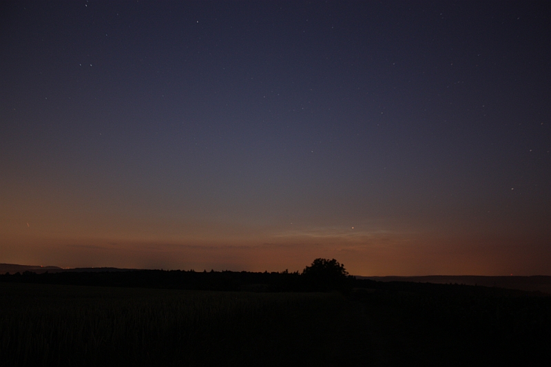 Leuchtende Nachtwolken 28.06.2010