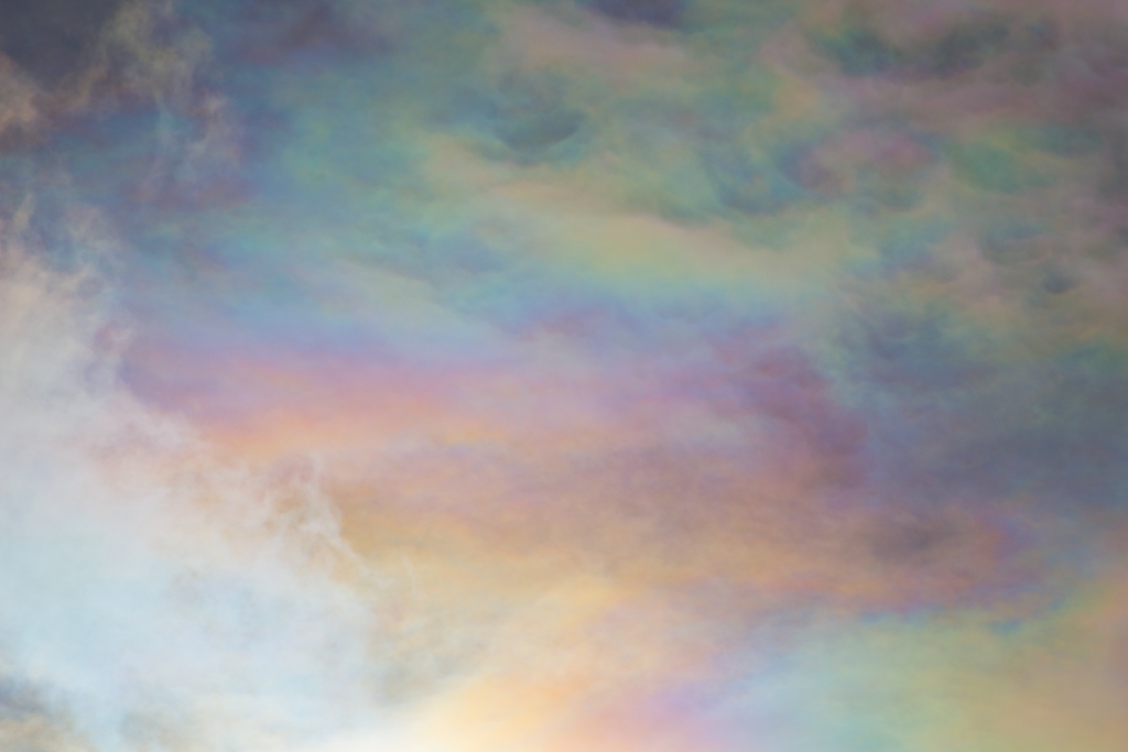 Irisierende Wolken 03.03.2014