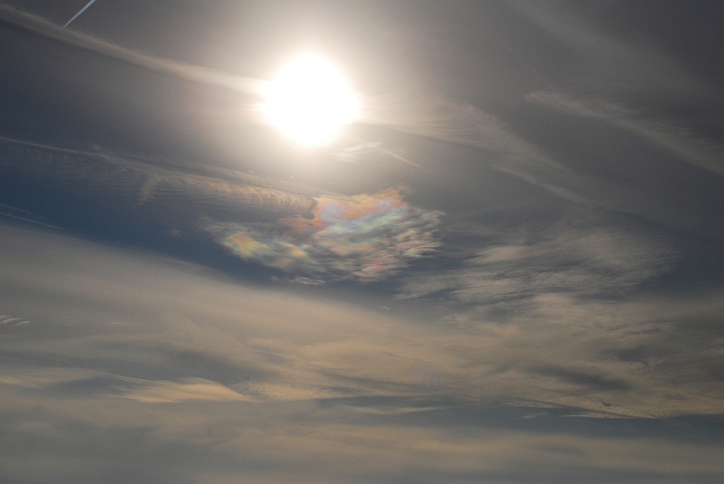 Irisierende Wolken 04.01.2009