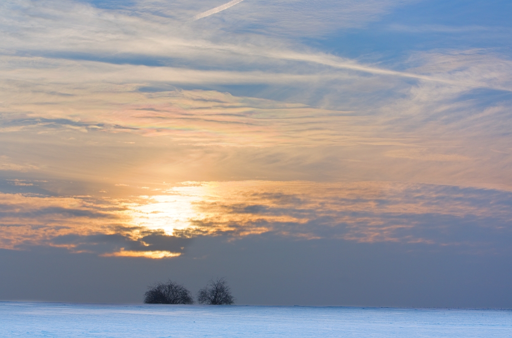 Irisierende Wolken 19.01.2013