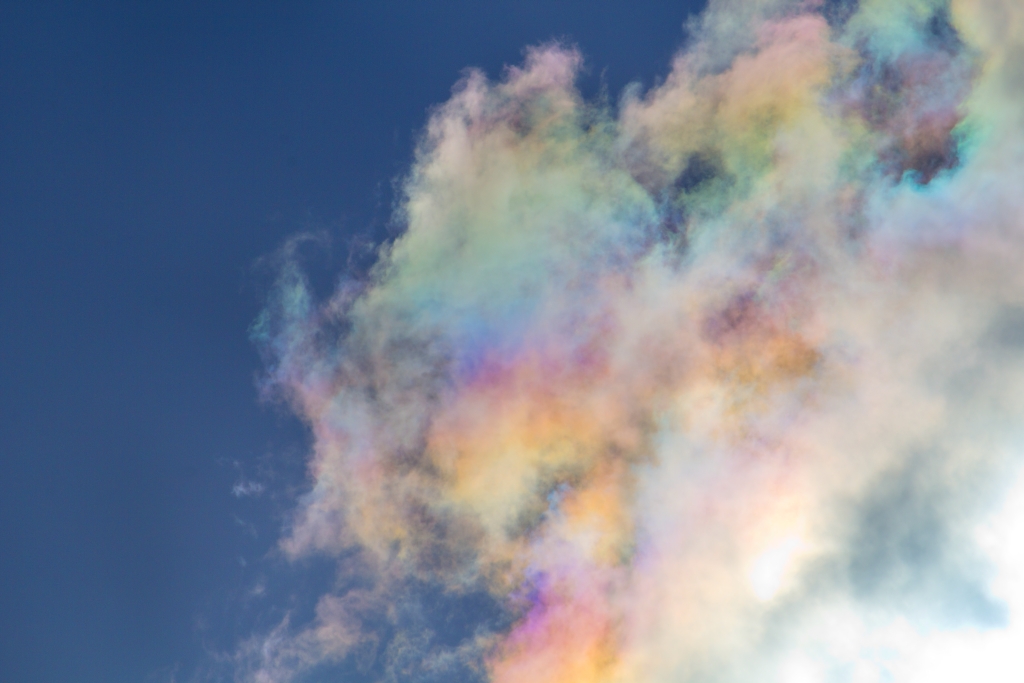 Irisierende Wolken 21.02.2014