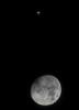 Mond und Jupiter 25.12.2012