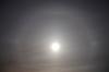 22° Ring, Nebenmonde, Oberer Berührungsbogen am Mond 01.03.2010